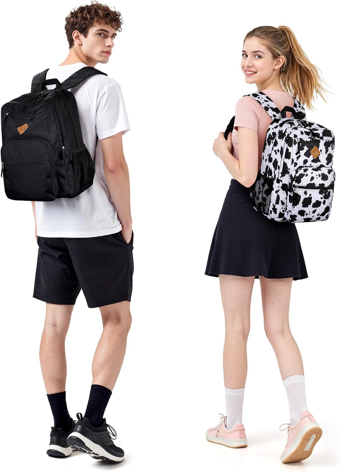 ZORFIN 26L Black Backpack for College and Travel Water Resistant Bookbag.jpg