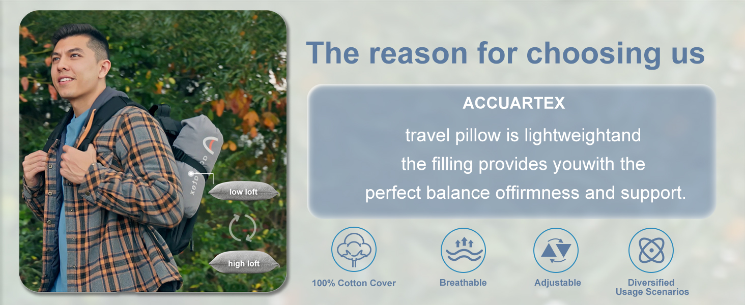 camping pillow 