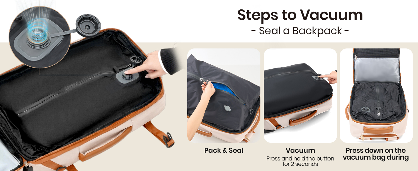 Steps to Vacuum - Seal a Backpack