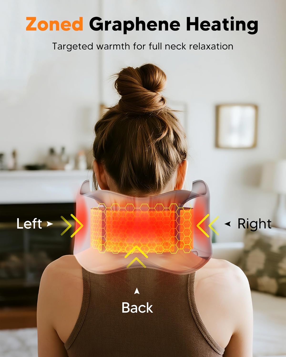 Arboleaf Heated Neck Pillow for Travel Memory Foam Airplane Pillow with Graphene Zoned Heating USB C Rechargeable 360° Support — Comfort Neck Pain Relief for Long Flights Car Office.jpg