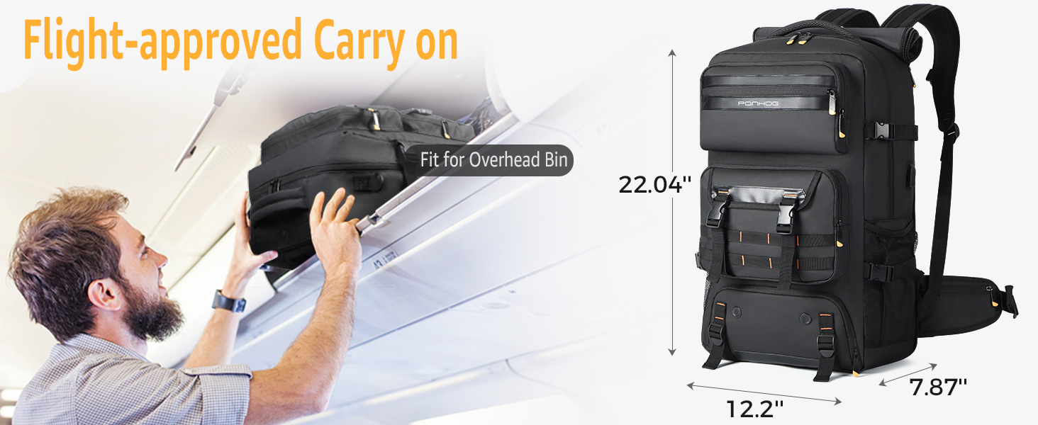 large travel backpack for men