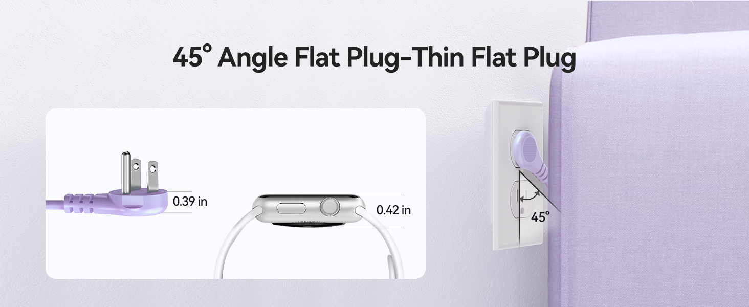 Orico 4FT Purple Power Strip