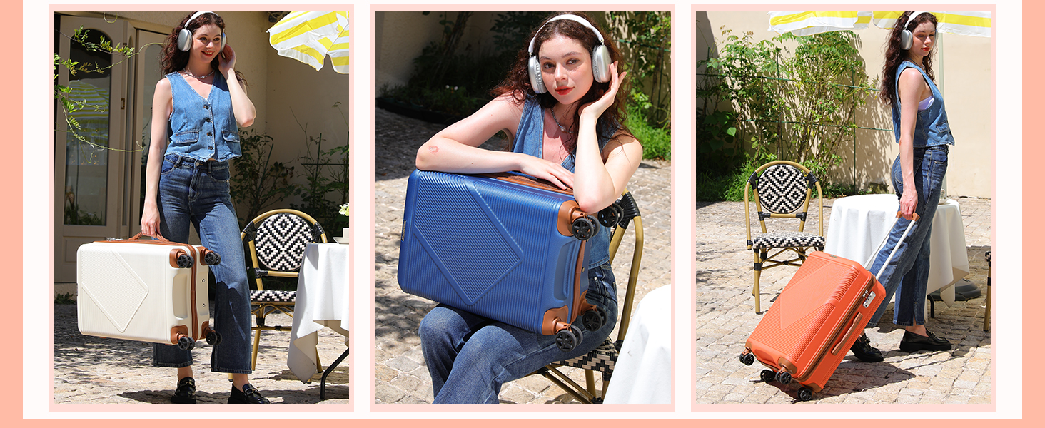 luggage sets with spinner wheels