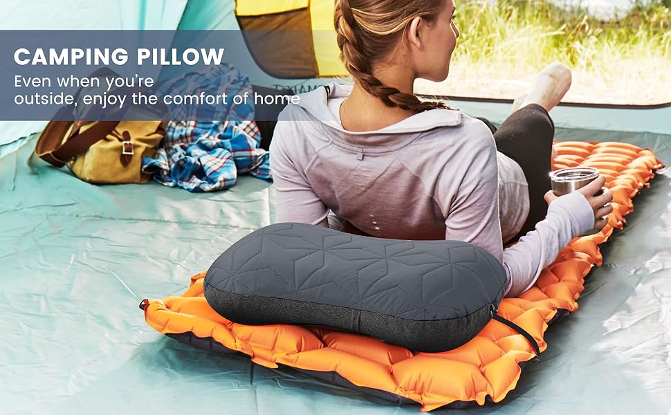 camping piilow