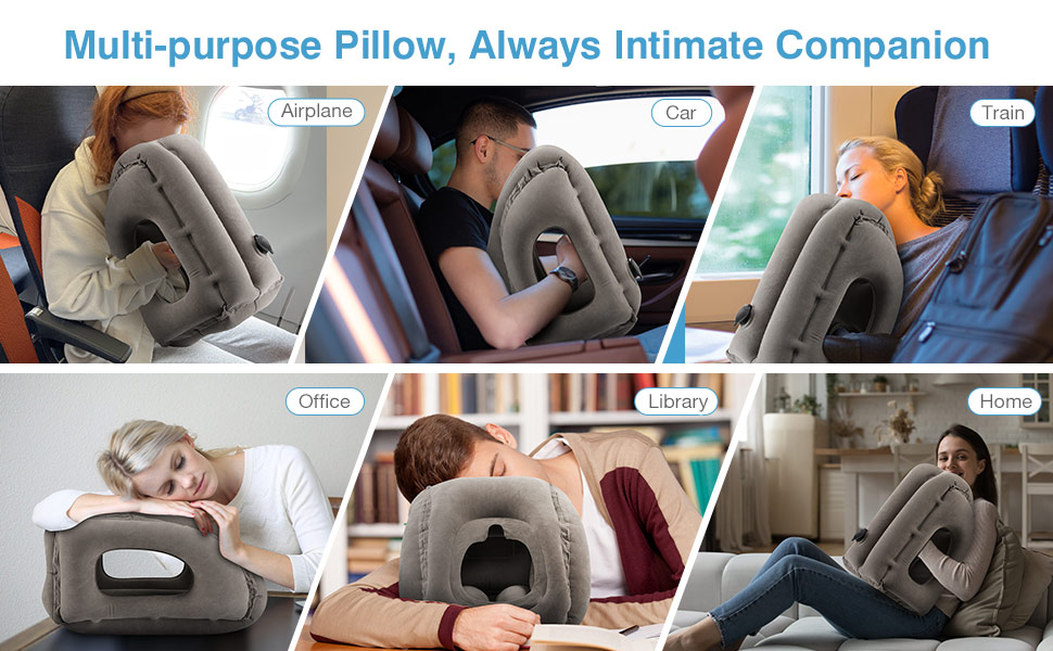 airplane neck pillow for airplanes trains cars office