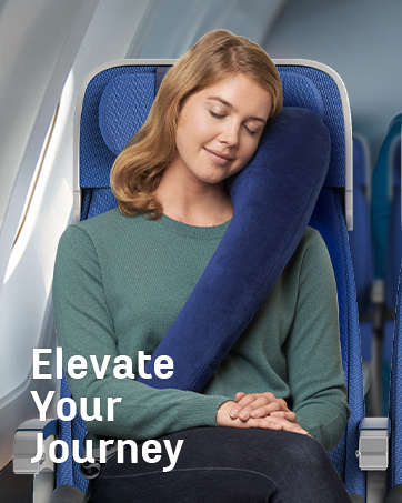 pillow plane full support travel airplane adults ostrich infinity long flight memory foam neck
