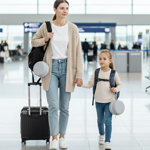 compact travel pillow for kids and adults travel pillow for long flights neck pillow