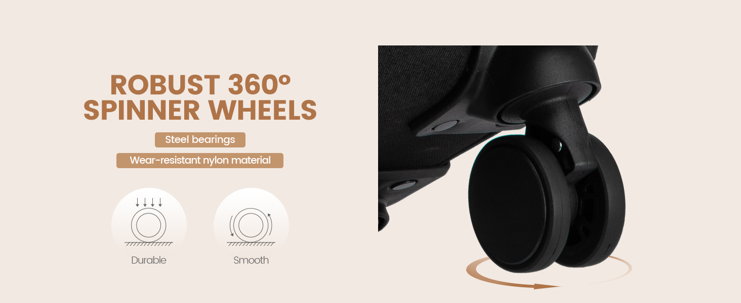 carry on luggage with wheels