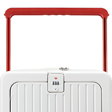 Front Pocket Luggage with Spinner Wheels