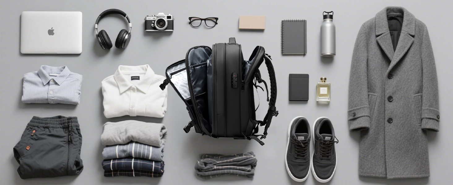 KUVICTEWL Vacuum Backpack for Travel Airback Vacpack